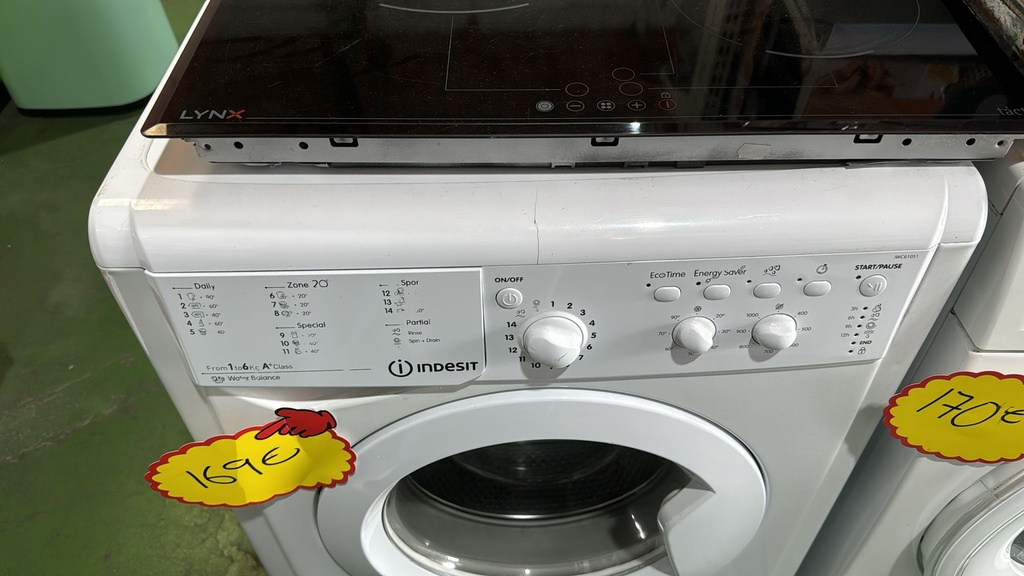 Lavadora 6 kg Indesit Mod. IWC61051