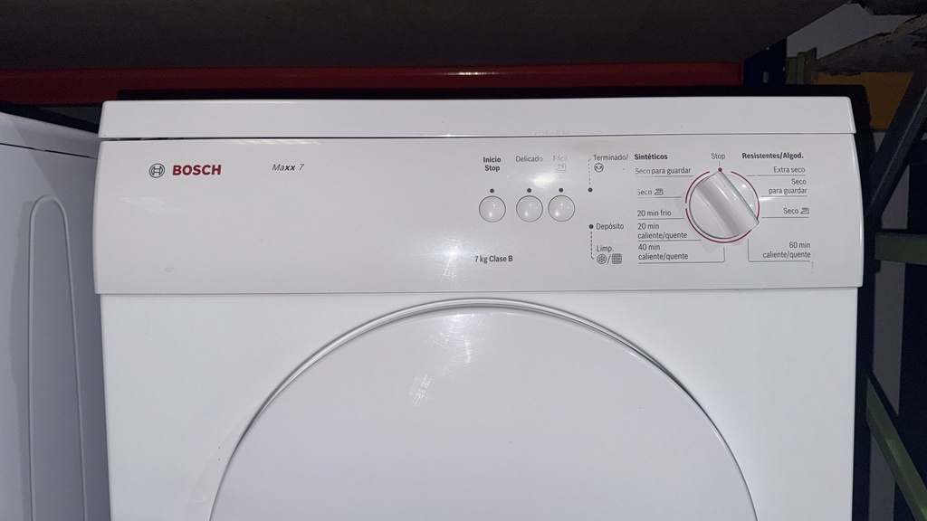 R379166 SECADORA CONDENSACIÓN 7KG BOSCH MAXX 7 BLANCA