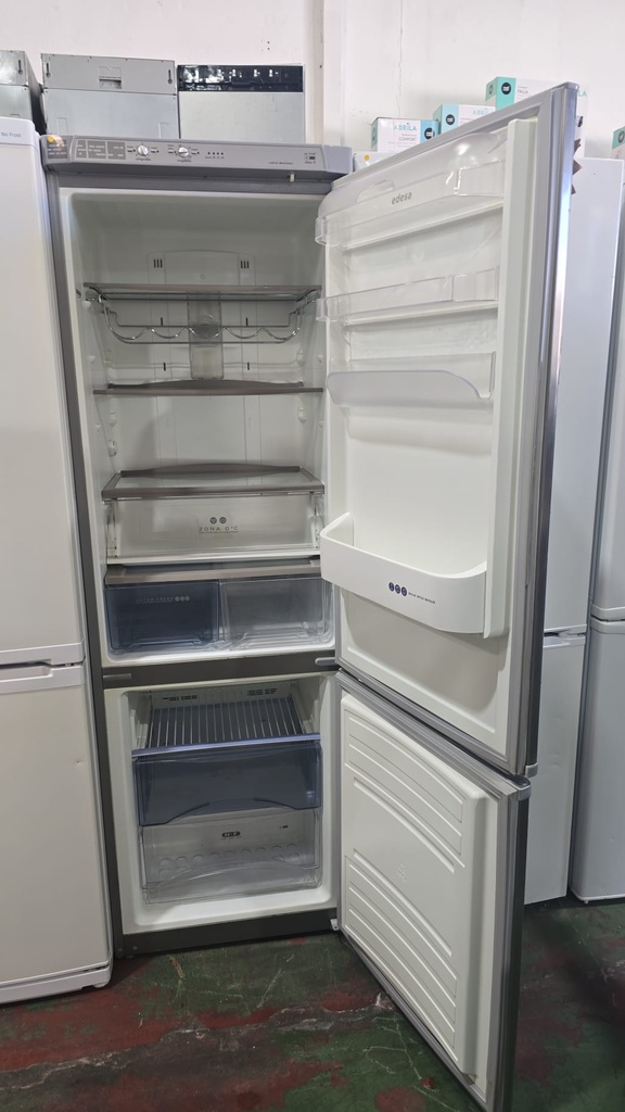 R0841159 FR5IGORIFICO COMBI 185X60 EDESA ACERO INOX VINILO NO FROST