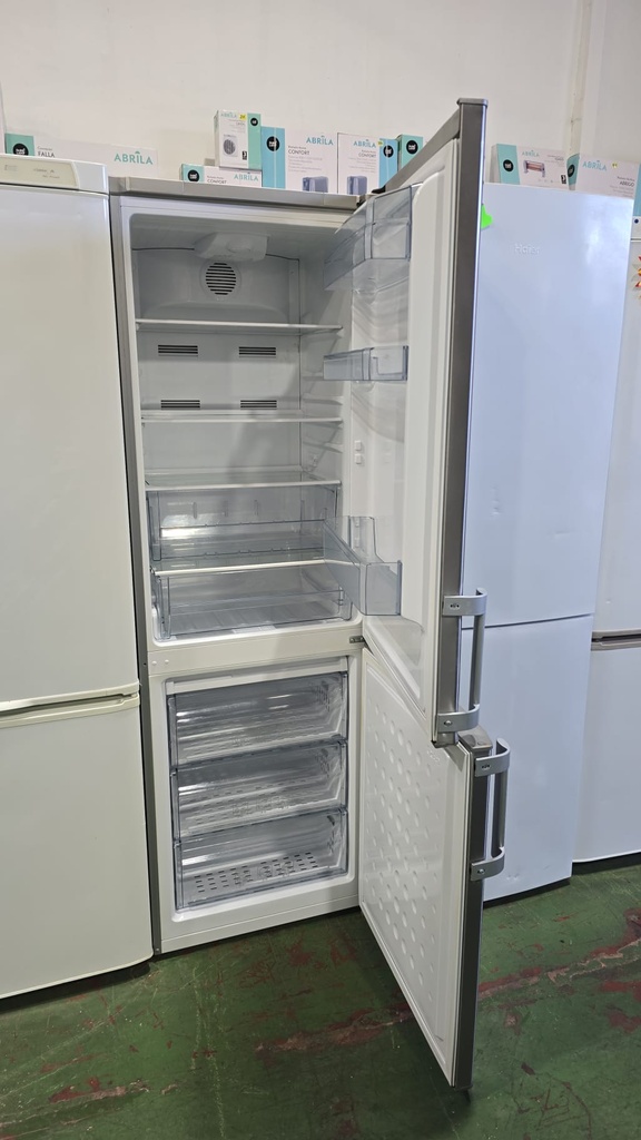 R0398637 FRIGORIFICO COMBI 185X60 BEKO ACERO INOX NO FROST 