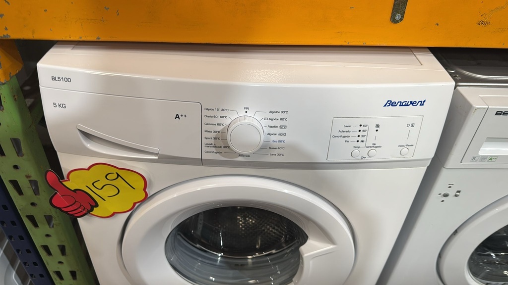 BL5100 LAVADORA 5 KG BENAVENT A++ BLANCA