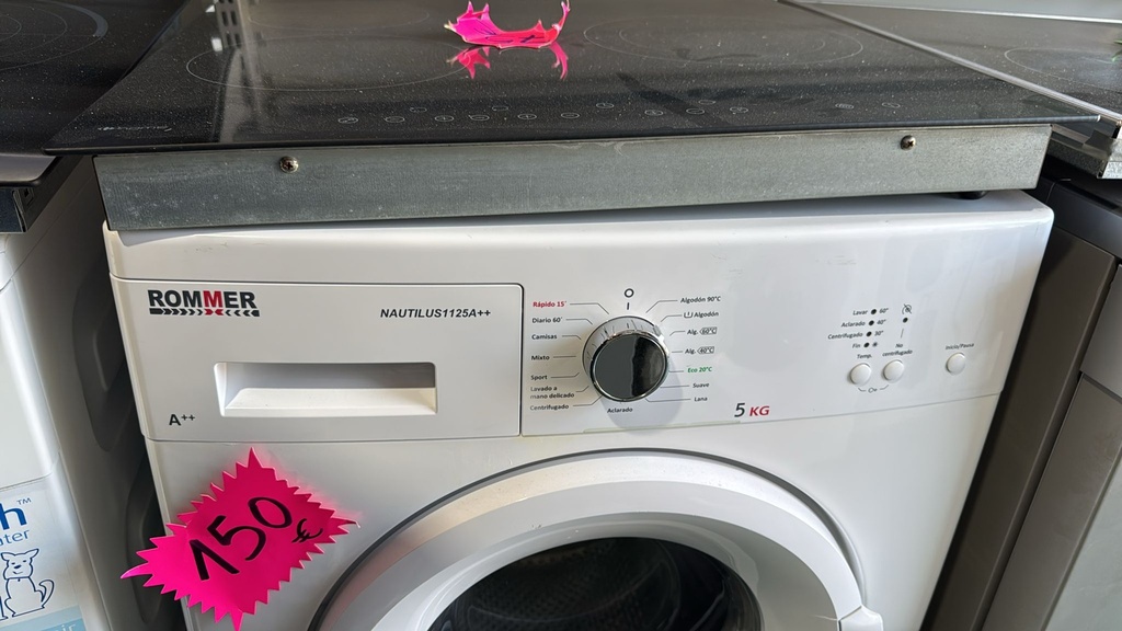 NAUTILUS1125A++ LAVADORA 5 KG ROMMER A++ BLANCA