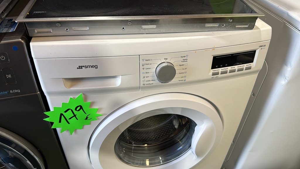 LBW812ES LAVADORA 8 KG SMEG A+++ BLANCA