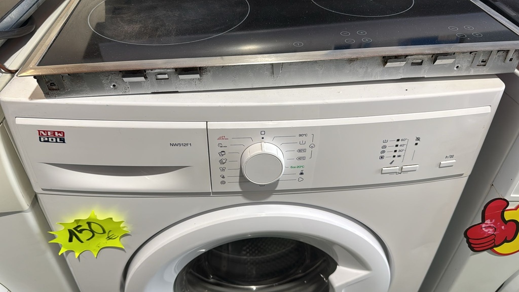NW512F1 LAVADORA 5 KG NEW POL BLANCA CON LAVADO CORTO