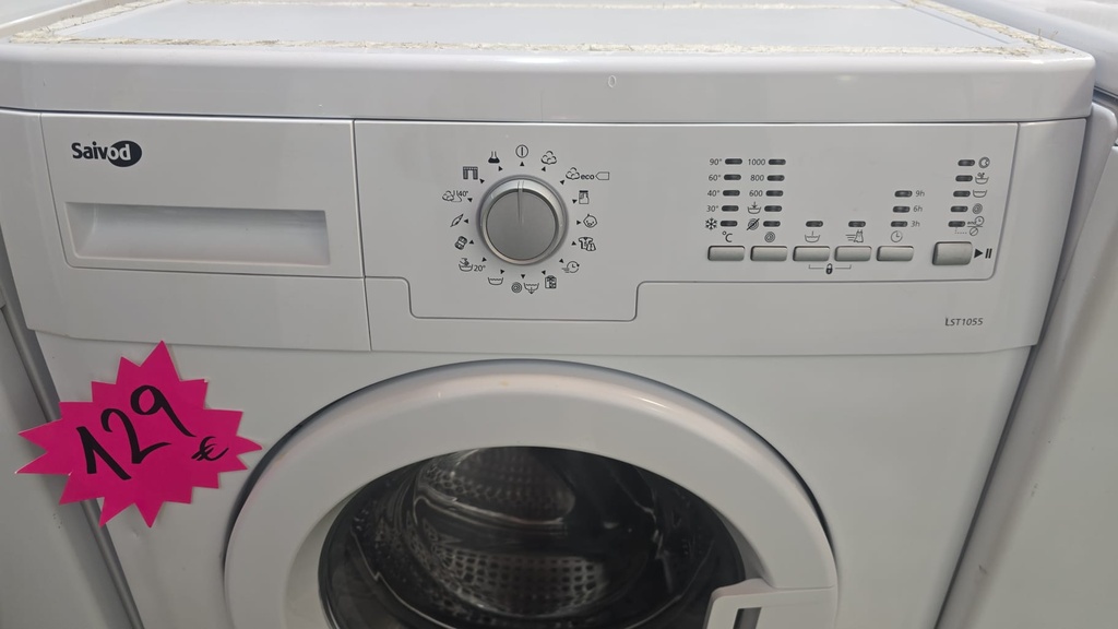 LST1055 LAVADORA 5 KG SAIVOD 1000 RPM BLANCA
