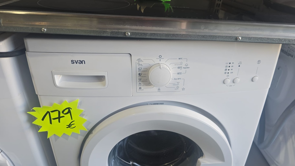 LAVADORA 5 KG SVAN CON LAVADO RÁPIDO BLANCA