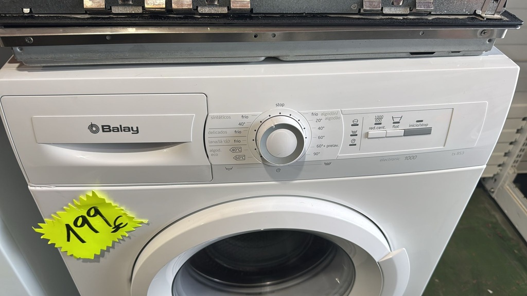 R7391495 LAVADORA 8 KG BALAY ELECTRONIC TS 853 1000 RPM BLANCA