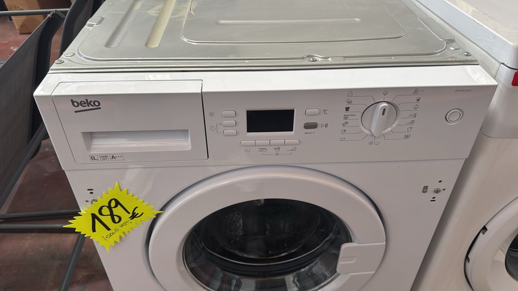 R7407499 LAVADORA PANELABLE 8 KG BEKO WMI 81442 A+++ 1400 RPM BLANCA