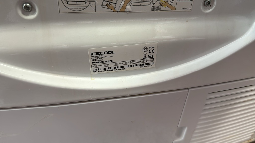 SC7F2 SECADORA CONDENSACIÓN 7 KG ICECOOL BLANCA