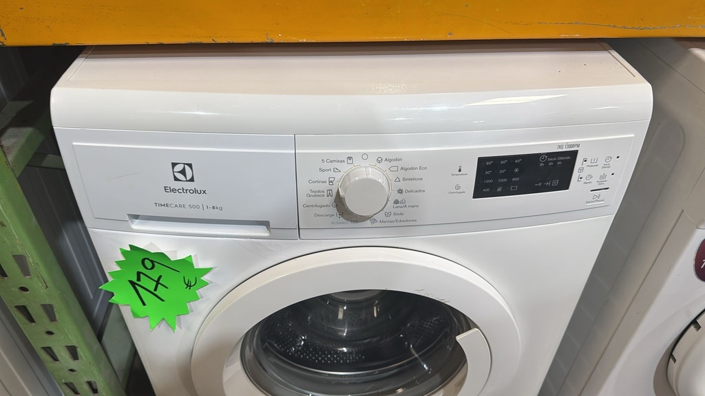 EWP1272TDW LAVADORA 8 KG ELECTROLUX 1200 RPM BLANCA