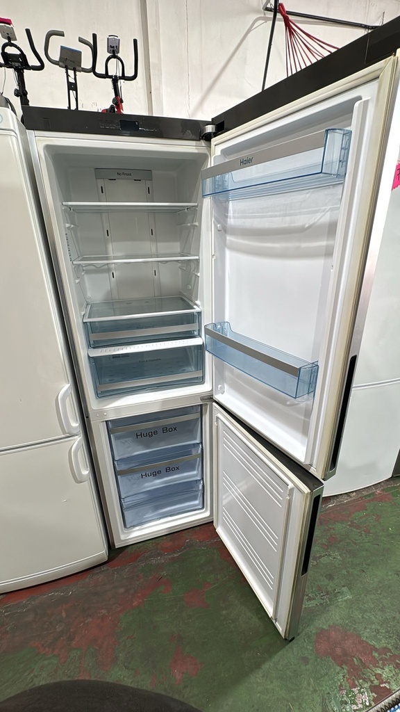 R7407410 FRIGORÍFICO COMBI 188X60 CM HAIER NO FROST INOXIDABLE