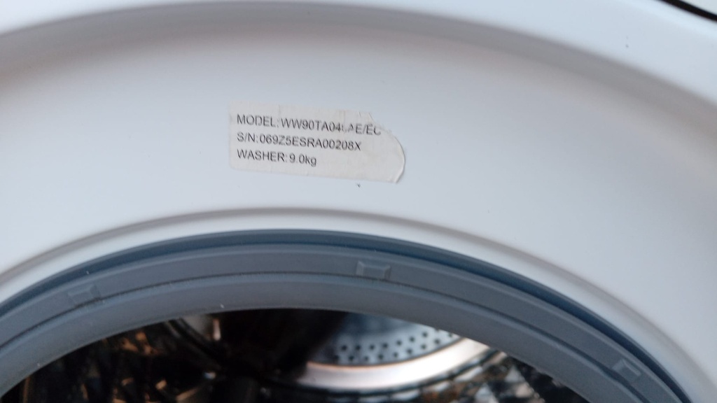 WW90TA045AE/EC LAVADORA 9 KG SAMSUNG 1400 RPM BLANCA CON LAVADO RÁPIDO