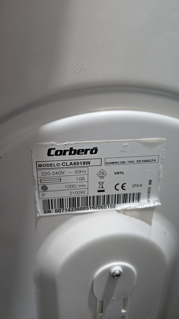 CLA6018W LAVADORA 6 KG AKAI AQUASLIM610/V BLANCA CON LAVADO RÁPIDO