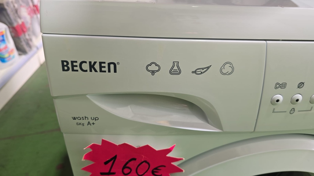 Wmm610whA+ LAVADORA 6 KG BECKEN WASH UP A+ BLANCA 