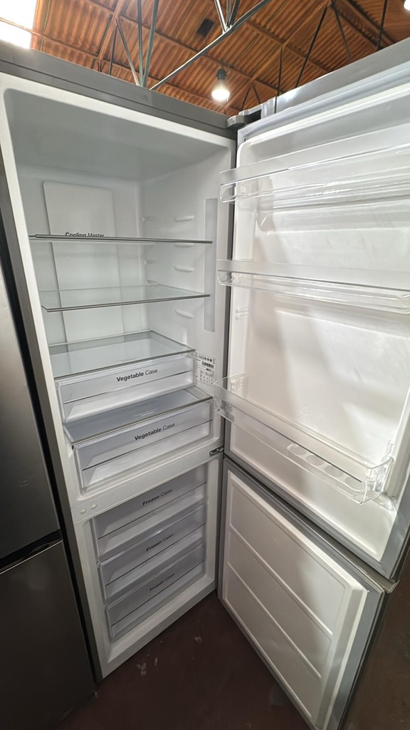 RN-BH370NPT FRIGORÍFICO COMBI 185X60 CM DAEWOO NO FROST INOXIDABLE CON DISPLAY FRONTAL