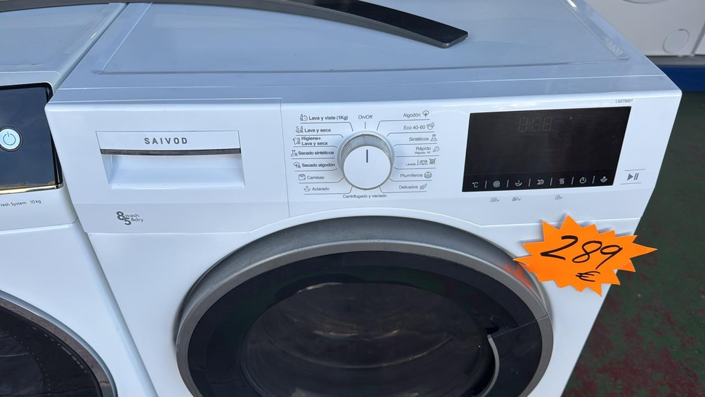 142014CN LAVADORA SECADORA 8 + 5 KG SAIVOD LSST8521 BLANCA 