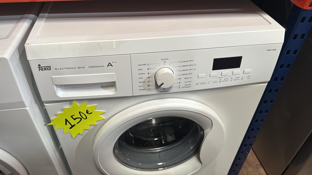 TKX31060 LAVADORA 6 KG TEKA ELECTRONIC A++ 1000 RPM BLANCA