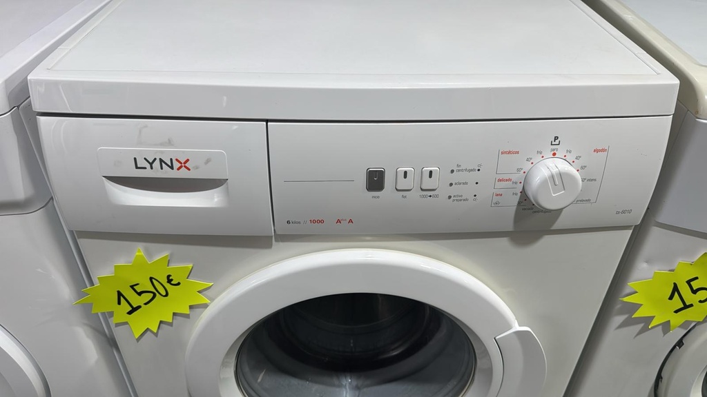 R7381869 LAVADORA 6 KG LYNX TS-6010 A++ 1000 RPM BLANCA 