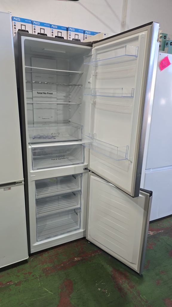 FRIGORIFICO COMBI 177X60 HISENSE ACERO INOX MOD. RB372N4CCD