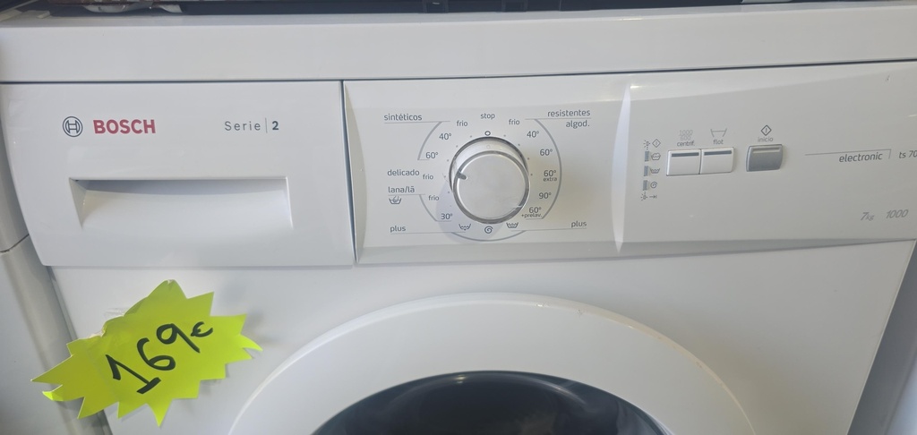 LAVADORA 7 KG BOSCH BLANCA MOD. TS7010 ELECTRONIC (MALAGA)