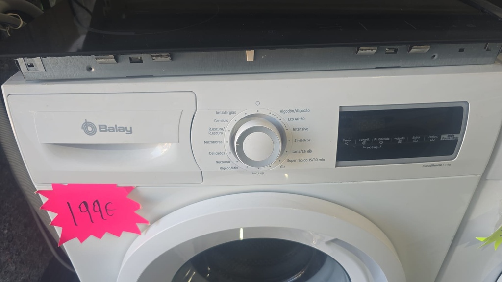 LAVADORA 7 KG BALAY EXTRASILENCE BLANCA MOD. WM12N268ES