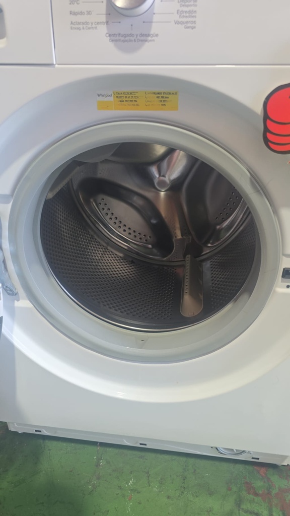 LAVADORA 8 KG WHIRPOOL BLANCA FRESH CARE+ MOTOR INVERTER (MALAGA)