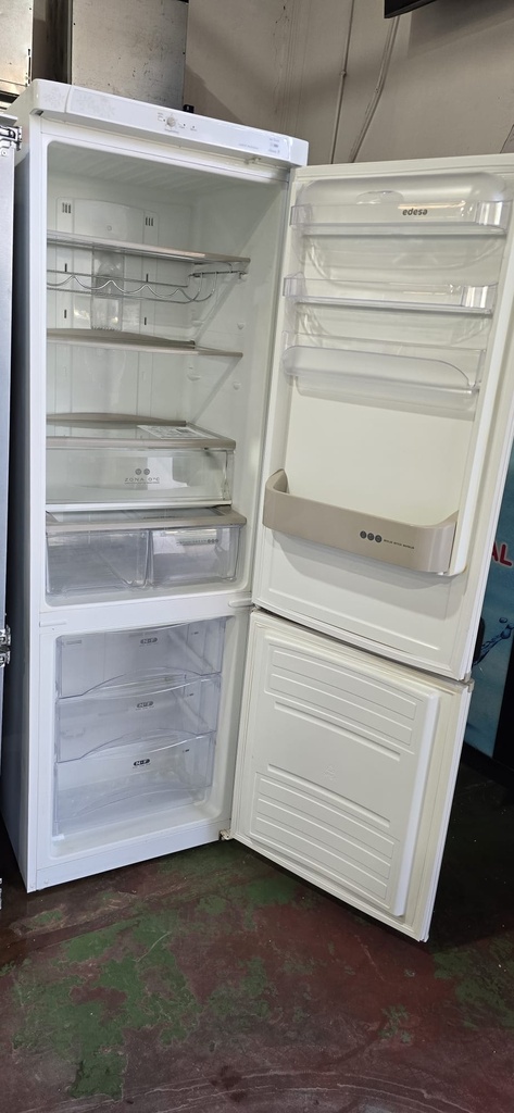 FRIGORIFICO COMBI 185X60CM EDESA NO FROST MODELO ROMAN-F53