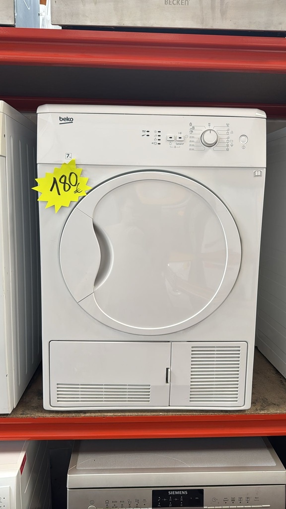 DC7130 SECADORA CONDENSACIÓN 7 KG BEKO BLANCA
