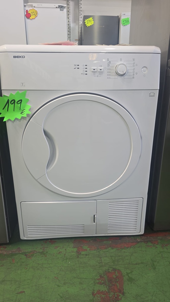 DC7130 SECADORA CONDENSACIÓN 7 KG BEKO BLANCA