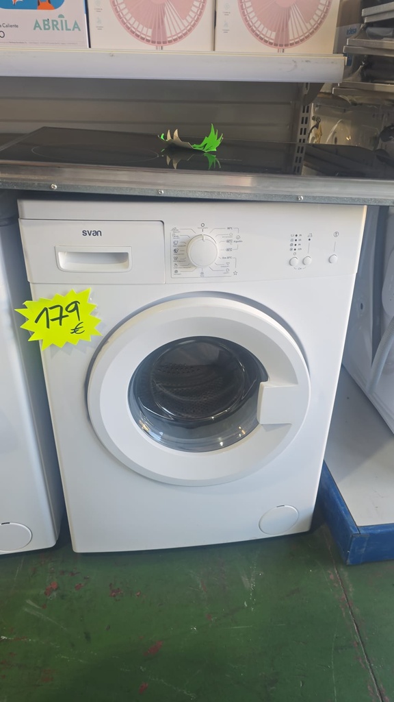 LAVADORA 5 KG SVAN CON LAVADO RÁPIDO BLANCA