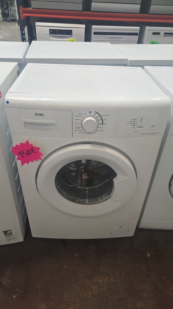 R0406286 LAVADORA 6 KG SVAN SVL610 A++ 1000 RPM BLANCA