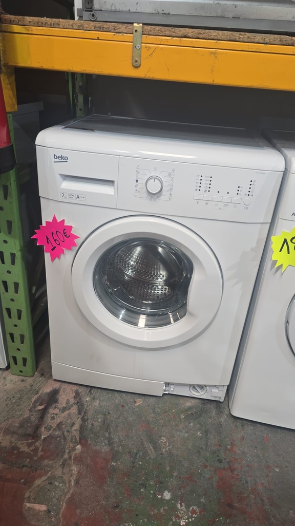 R7411304 LAVADORA 7 KG BEKO A+++ 1000 RPM BLANCA