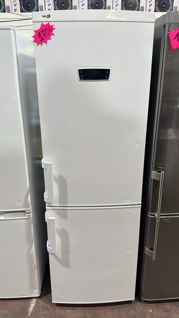 CT1830DNF FRIGORÍFICO COMBI 185X60 CM SAIVOD NO FROST BLANCO CON DISPLAY FRONTAL