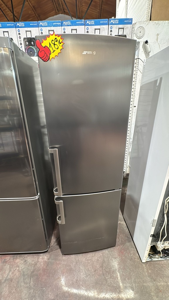 R7407407 FRIGORÍFICO COMBI 185X60 CM SMEG NO FROST INOXIDABLE