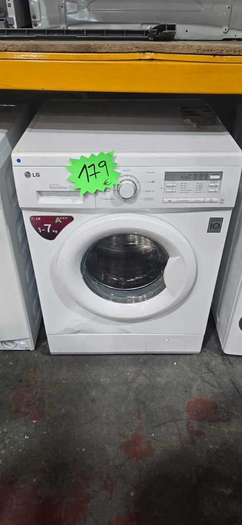 R7404839 LAVADORA 7 KG LG BLANCA A+++