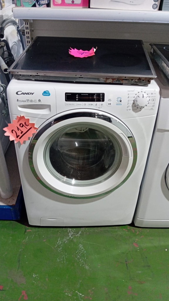 1282D3Q/1-S LAVADORA 8 KG CANDY SMART TOUCH A+++ 1400 RPM BLANCA