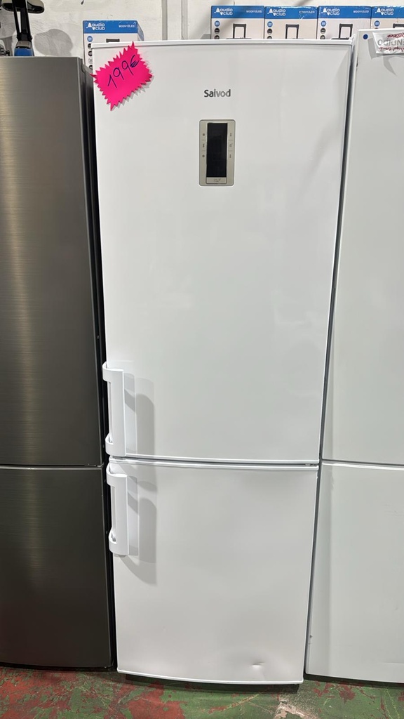 K60365NE FRIGORÍFICO COMBI 185X60 CM SAIVOD CT186NFW NO FROST BLANCO