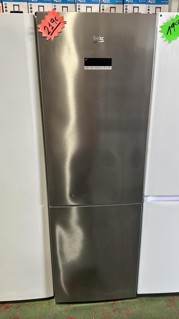 K60320NE FRIGORÍFICO COMBI 185X60 CM BEKO RCNA 320E21X NO FROST INOXIDABLE