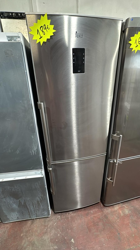 K60320NE FRIGORÍFICO COMBI 185X60 CM TEKA NFE2 320X NO FROST INOXIDABLE