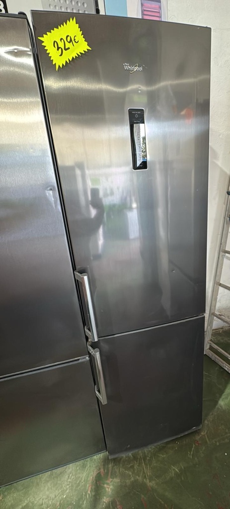 WNF9T3ZXH FRIGORÍFICO COMBI 200X60 CM WHIRLPOOL NO FROST INOXIDABLE