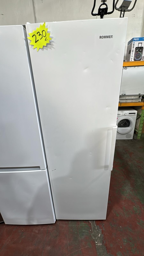 CV85NF CONGELADOR VERTICAL 185X60 CM ROMMER NO FROST BLANCO 