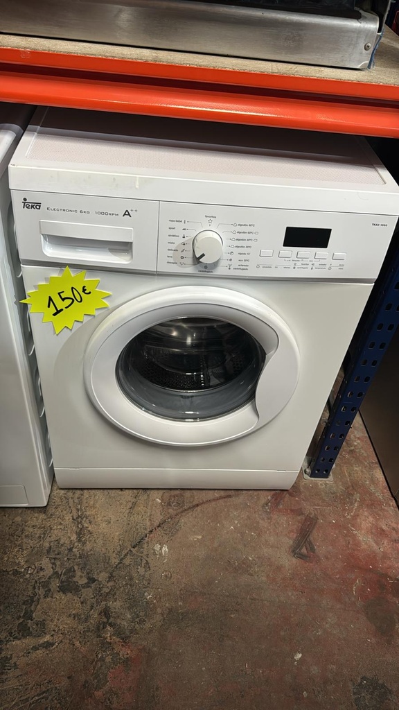 TKX31060 LAVADORA 6 KG TEKA ELECTRONIC A++ 1000 RPM BLANCA