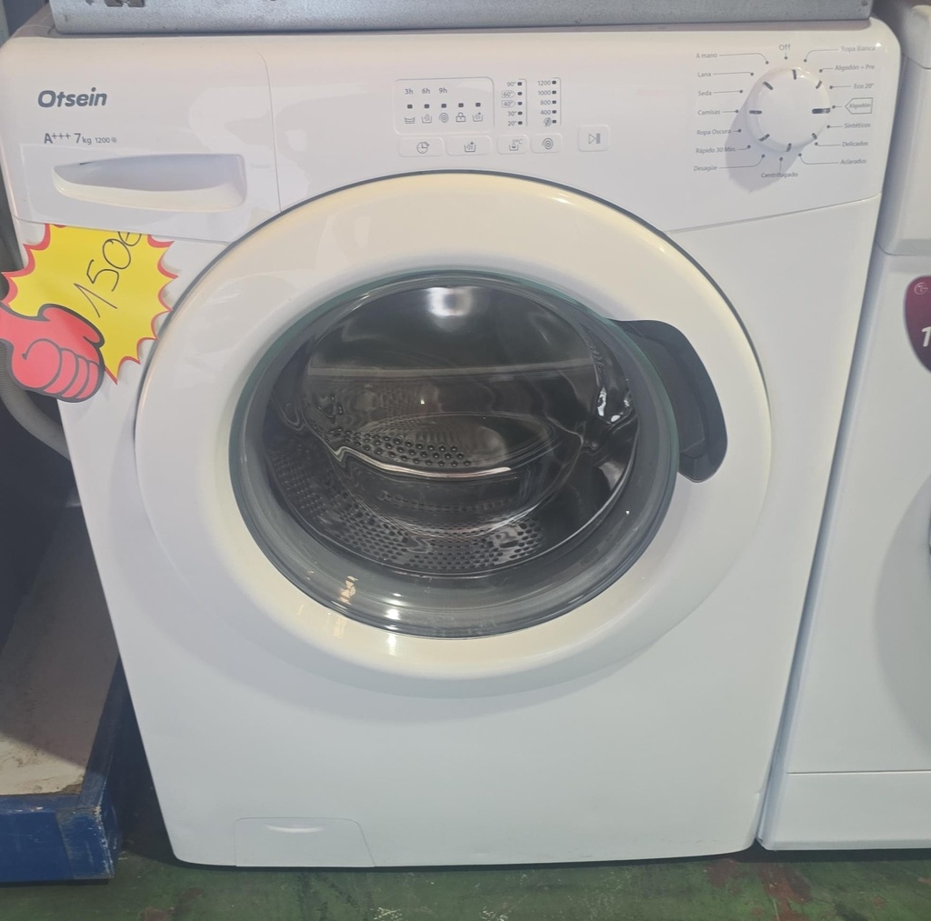 LAVADORA 7 KG OTSEIN BLANCA A+++ 1200RPM (MALAGA)