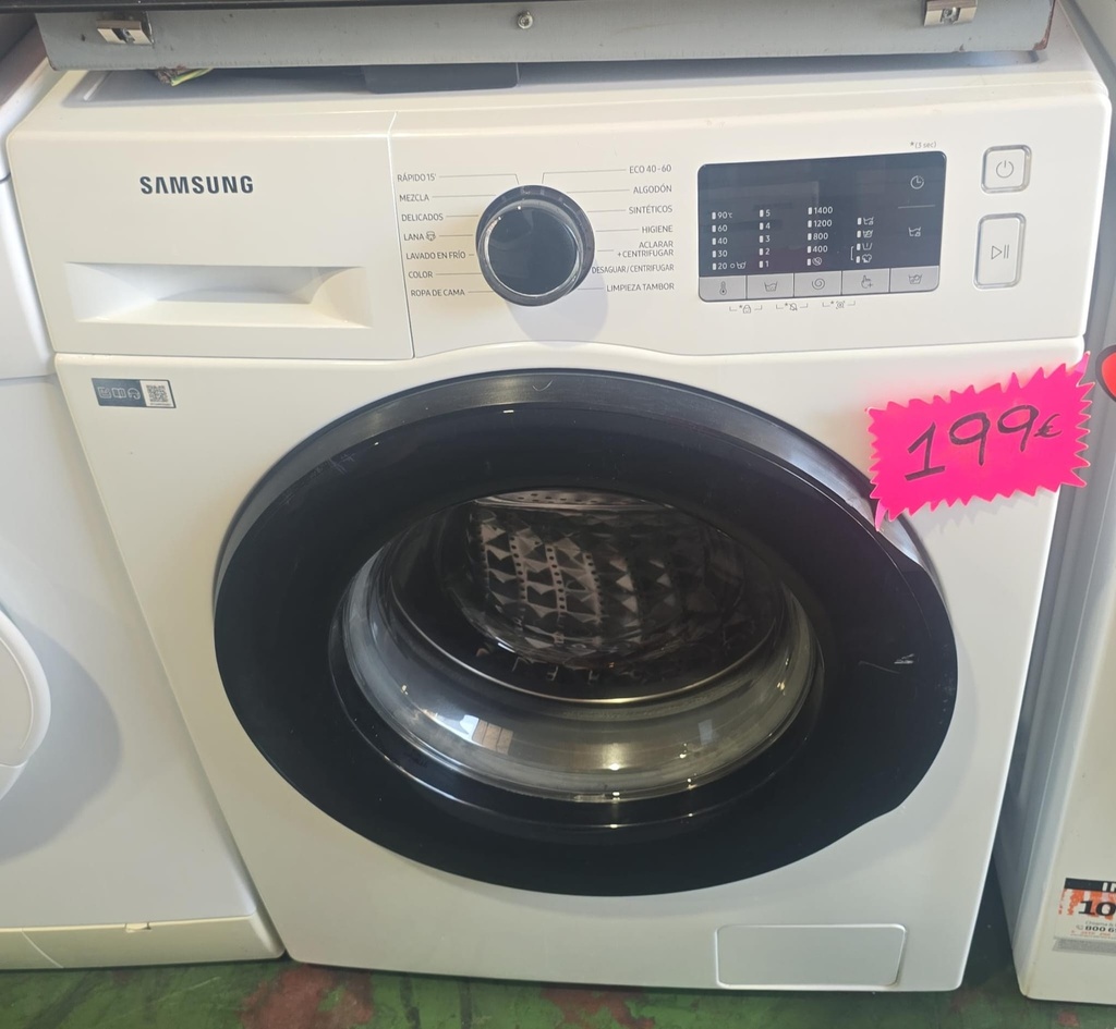 LAVADORA 9 KG SAMSUNG BLANCA MOD. WW90TA046AE (MALAGA)