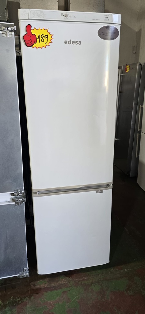 FRIGORIFICO COMBI 185X60CM EDESA NO FROST MODELO ROMAN-F53