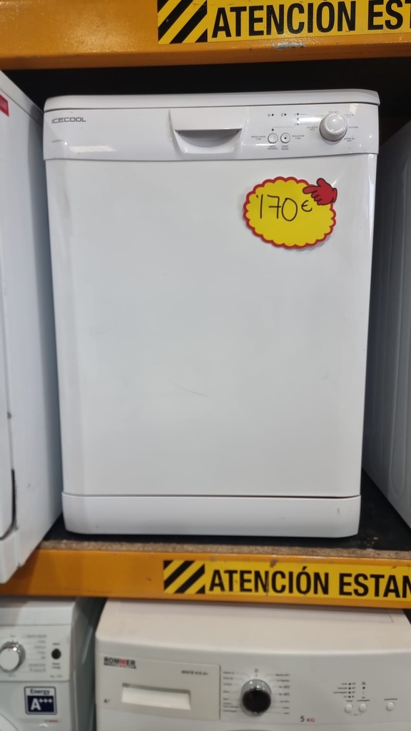 R385312 LAVAVAJILLAS ICECOOL 60 CM BLANCO 