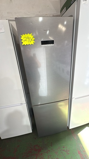 K60366NE FRIGORÍFICO COMBI 183X60 CM SAIVOD NO FROST INOXIDABLE CON DISPLAY FRONTAL