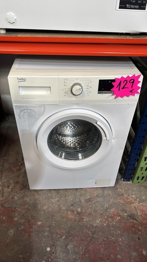 WTE7511BW LAVADORA 7 KG BEKO A+++ 1000 RPM BLANCA