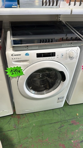 LAVADORA 8 KG CANDY SMART TOUCH A+++ 1400 RPM BLANCA