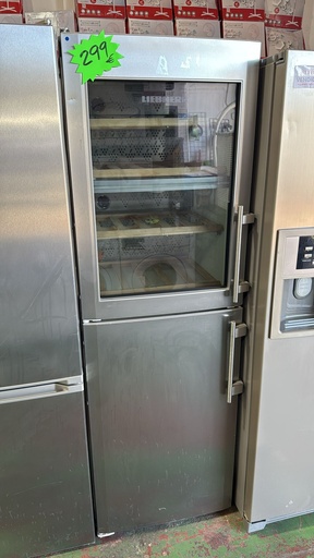 SWTNes3010 VINOTECA CONGELADOR INFERIOR 185X60 CM LIEBHERR NO FROST INOXIDABLE